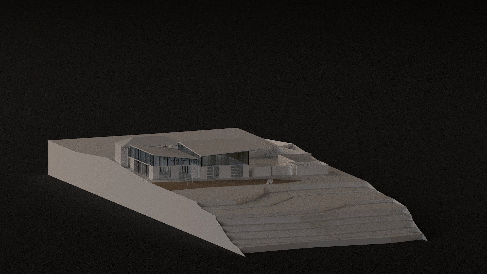 Náutico Galicia — Maqueta
