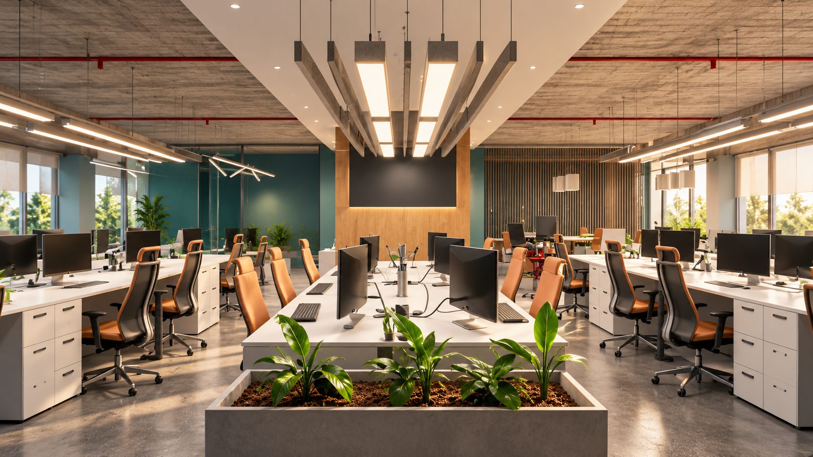 Oficinas Robinson — Área operativa de trabajo
